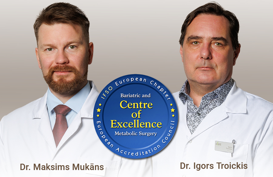 AIWA Clinic saņem Eiropas Bariatriskās ķirurģijas akreditācijas padomes sertifikātu!